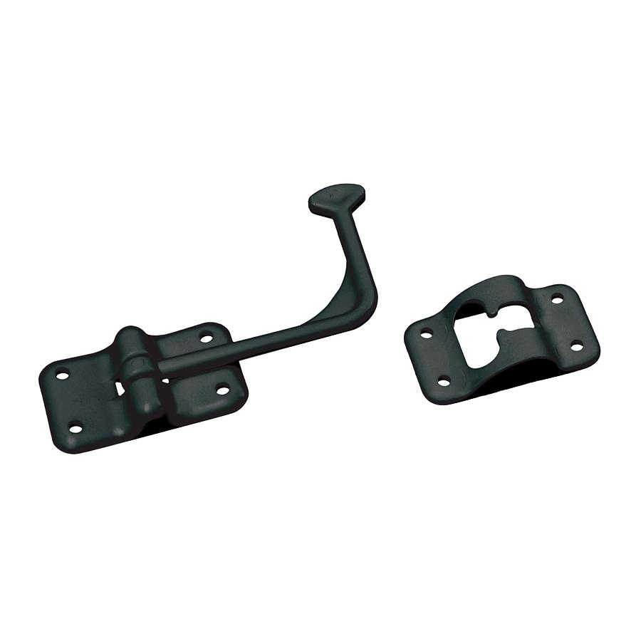 RV Designer E278 90° Entry Door Holder, Black Plastic