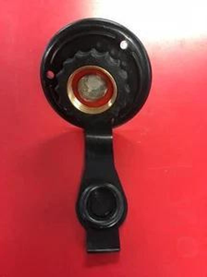 RV Black City Water Fill Inlet Flange Brass w/Check valve Trailer/Marine