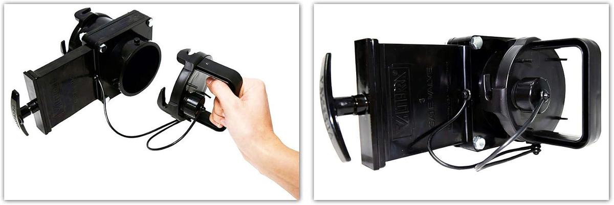 Valterra F02-3106BK Black Bulk EZ Coupler Valve Cap with Handle