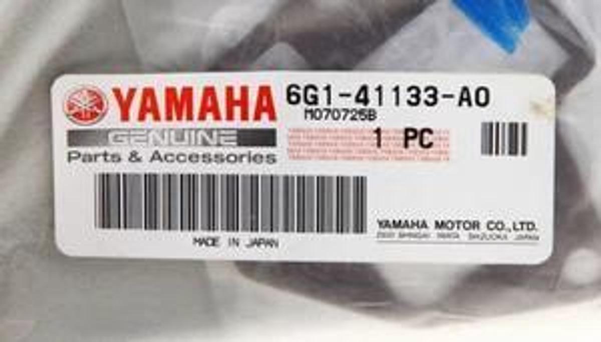 6G1-41133-A0-00 Yamaha Gasket, exhaust manifold 1 6G141133A000, New Genuine OEM