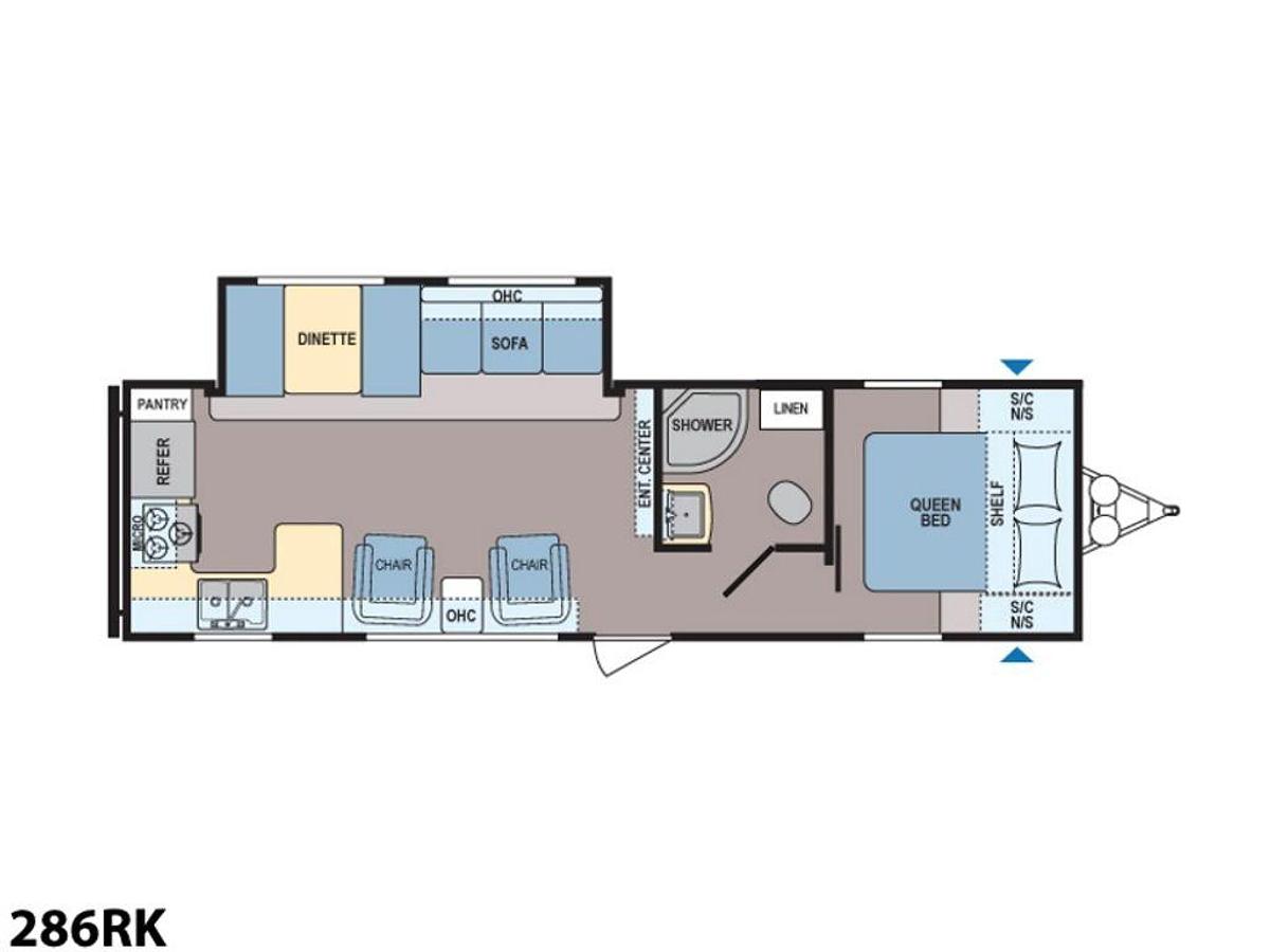 Used 2018 Coleman RV Lantern - Conventional 286RK