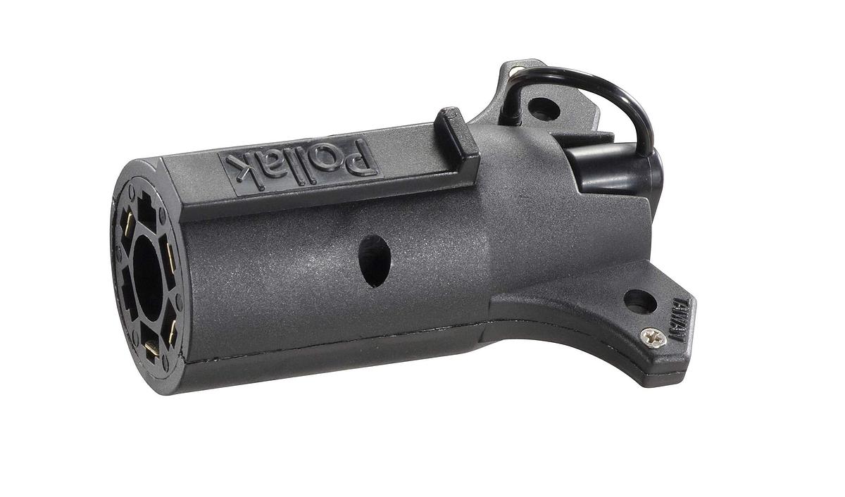 RV Designer, P716, 7-Way RV to 4-Way Flat Adapter, Pollak