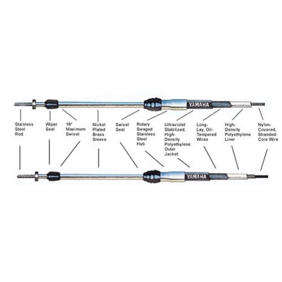 Yamaha ABA-CABLE-14-GY Premier II Cable 14 Foot; New # MAR-CABLE-14-SC Made by Yamaha