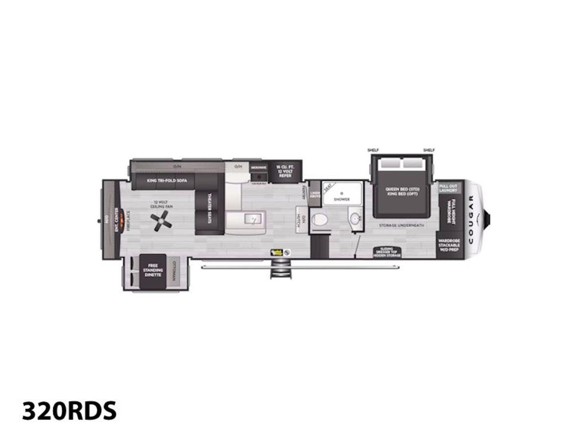2025 Keystone RV Cougar 320RDS