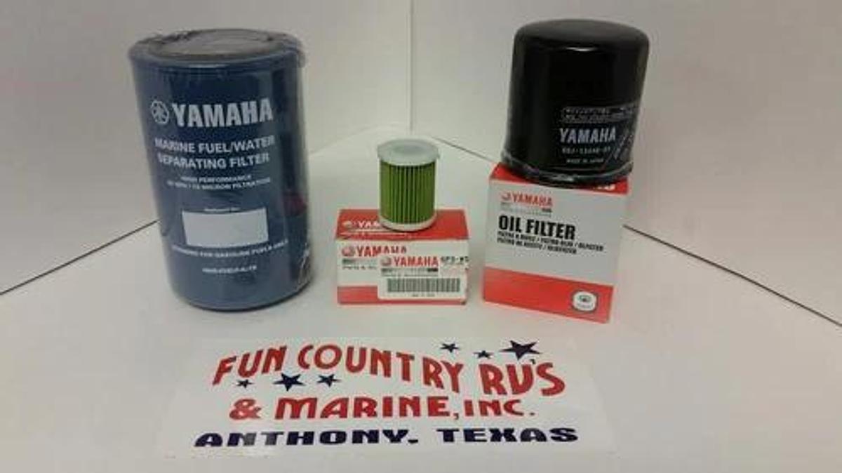 Yamaha F250 Oil/Fuel Filter Kit 6P3-WS24A-01-00 69J-13440-01-00 MAR-FUELF-IL-TR