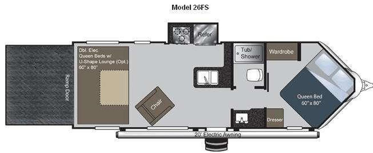 Used 2013 Keystone RV RAPTOR 26FS