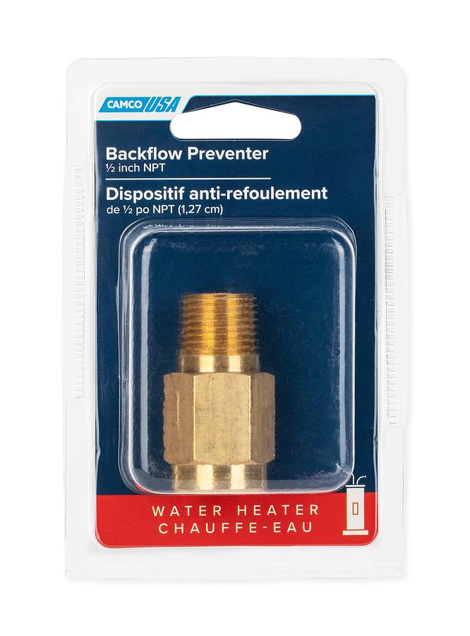Camco 23303 1/2" Back-Flow Preventer - Lead Free