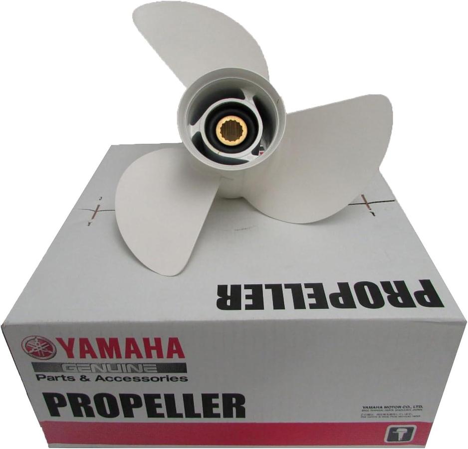 OEM Yamaha Aluminum 3 Blade Prop Propeller 13 1/4 x 17 6E5-45945-01-00