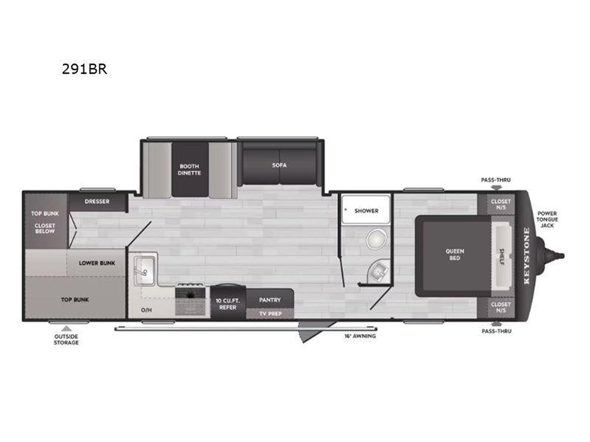 Used 2024 Keystone RV HIDEOUT 291BR