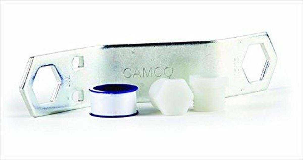 Camco Rv Water Heater Drain Plug Kit 7/8" For Rv