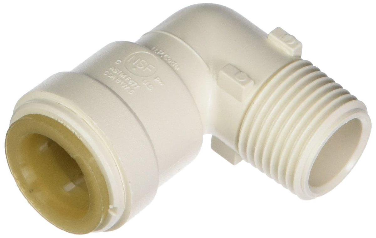 SEA TECH 135191008 1/2" CTS x 1/2" NPT Male Elbow Connector