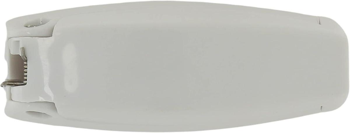 12 PCS. - RV Camper Trailer Baggage Door Clip COMPARTMENTCATCH Holders 888 White (12)