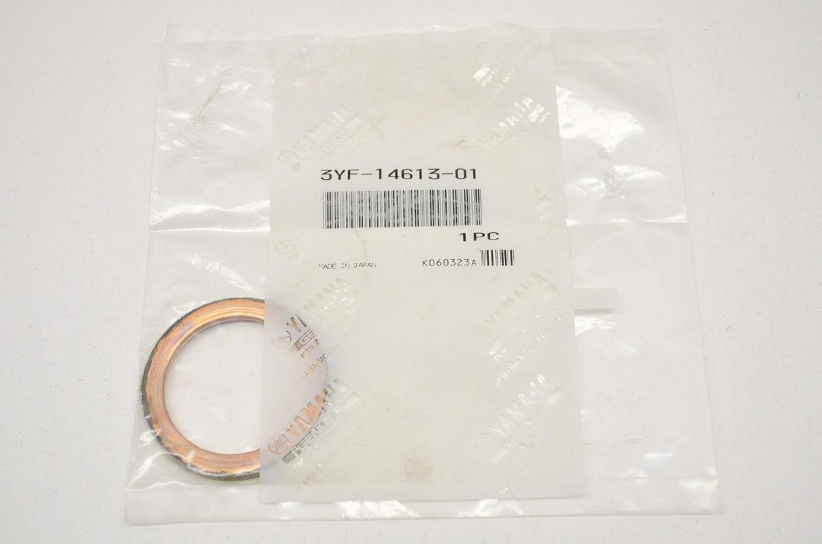 Yamaha 3YF-14613-01-00 GASKET,EXST PIPE; 3YF146130100 , 3YF-14613-01-00, 5Y1-14613-00-00