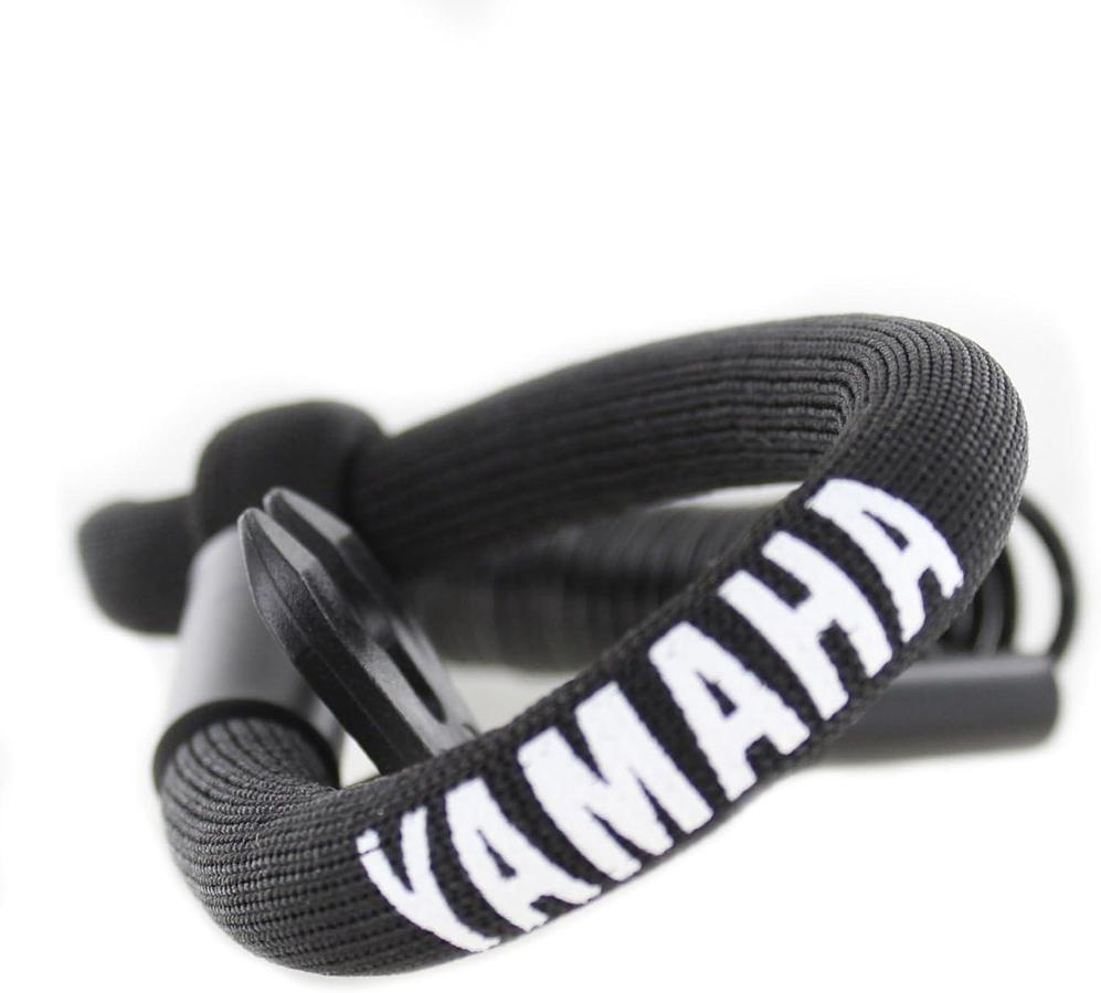 YAMAHA New OEM Black Waverunner Floating Wrist Lanyard, MWV-LANCD-00-BK