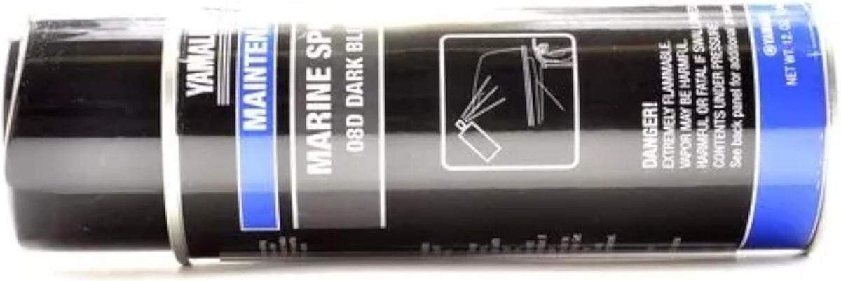 YAMAHA Original OEM Yamalube ACC-MRNPA-IT-4D Marine Spray Paint Yamalube OEM, Dark Bluish Grey Metallic, (1) 12 oz Spray Cans…