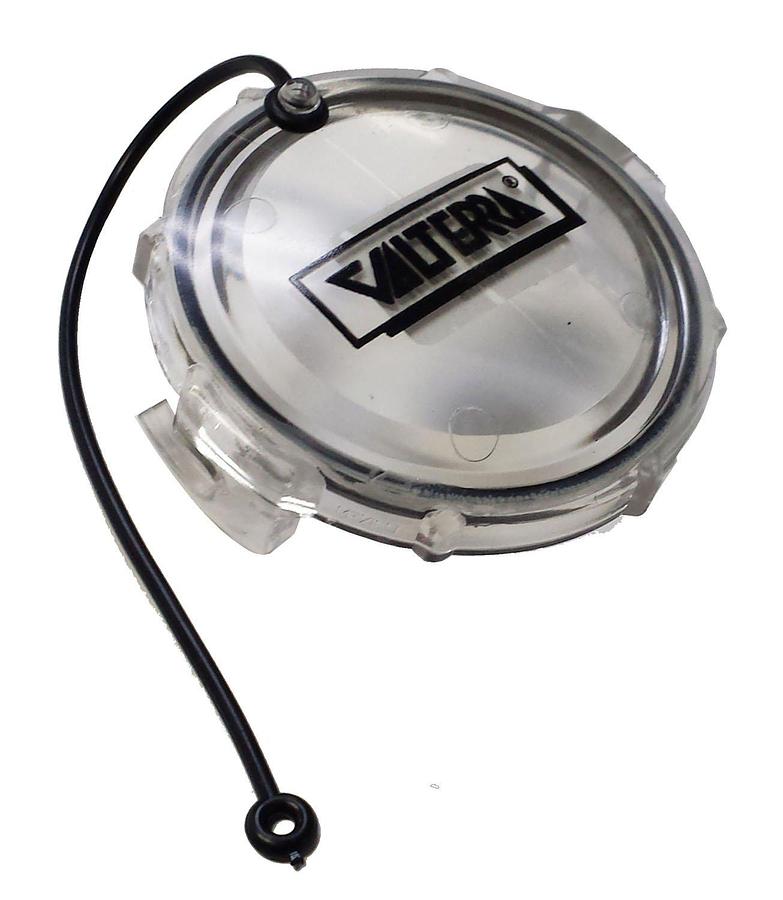 Valterra T1020CLR Clearview Waste Valve Cap - 3"