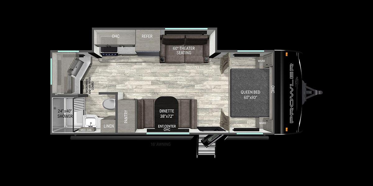 2027 HEARTLAND BY JAYCO PROWLER 2201 MDS