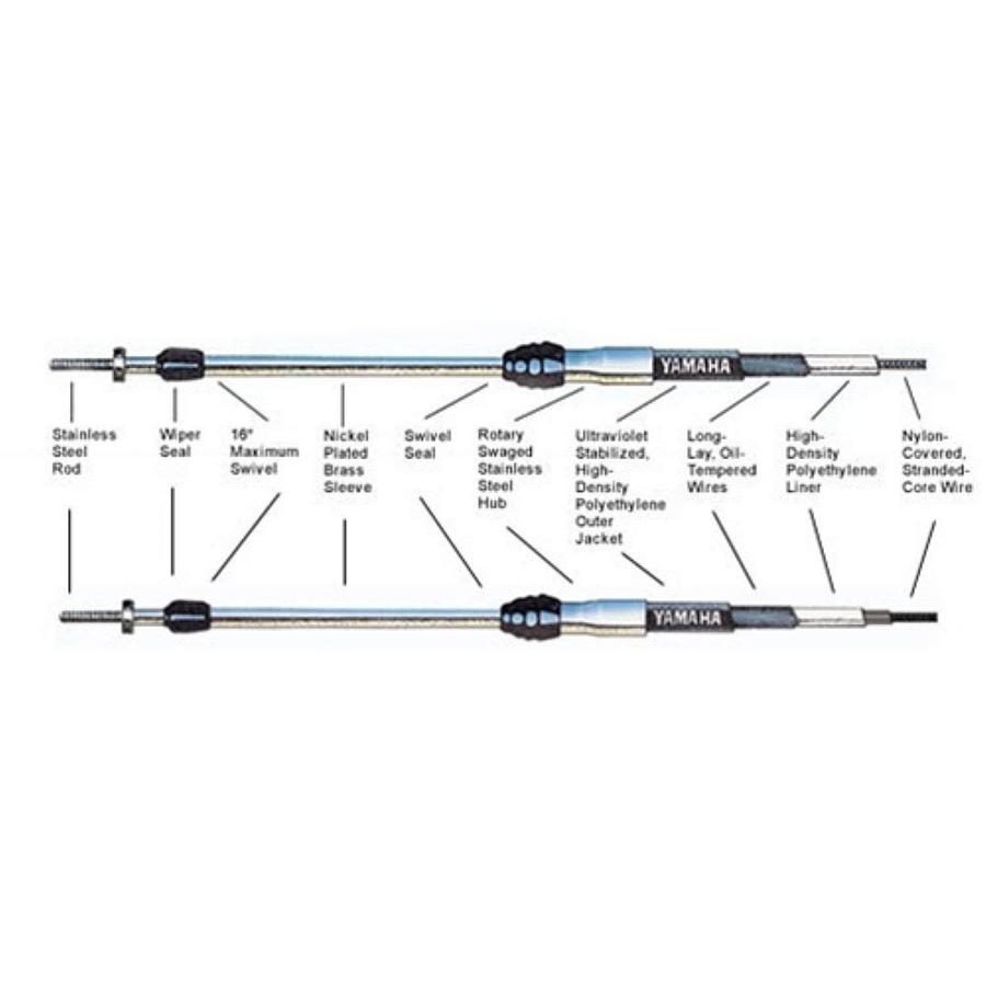 Yamaha MAR-CABLE-16-GY Premier II Cable 16 Foot; New # MAR-CABLE-16-SC Made by Yamaha