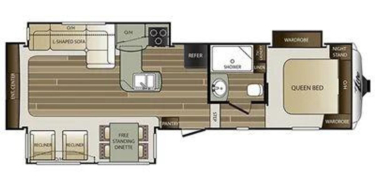 Used 2018 Keystone RV COUGAR 29RES