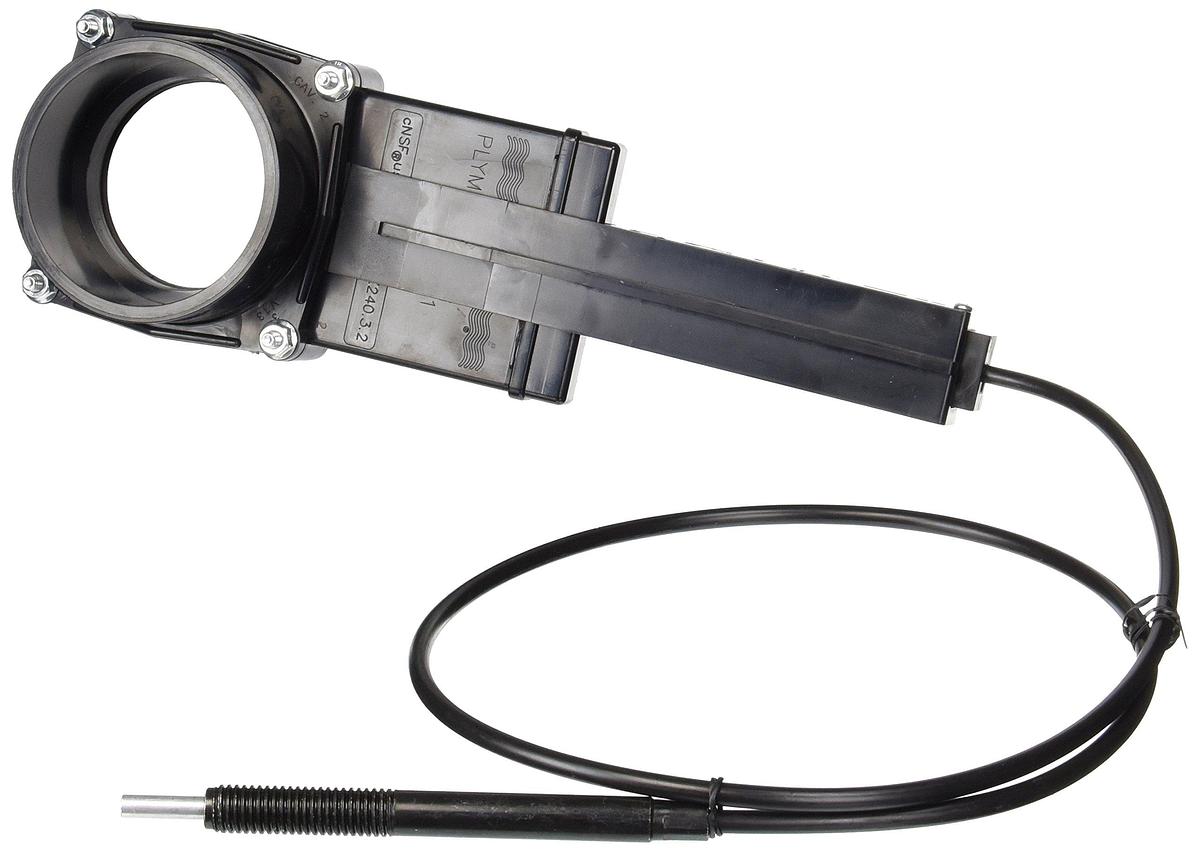 LaSalle Bristol 66N4AB48BM 3" x 48" Cable Waste Valve