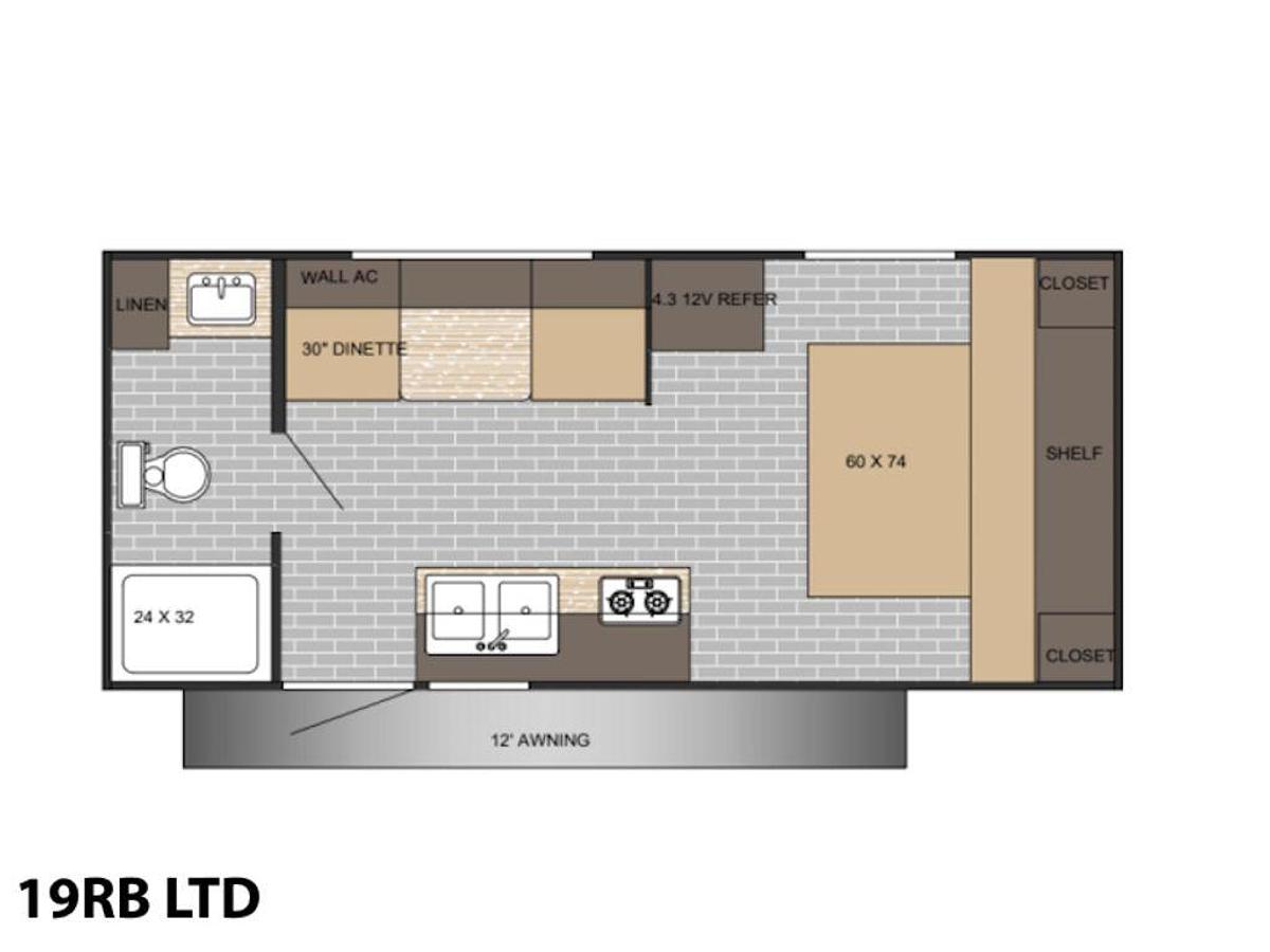 2025 Sunset Park RV Sun Lite LTD 19RB LTD
