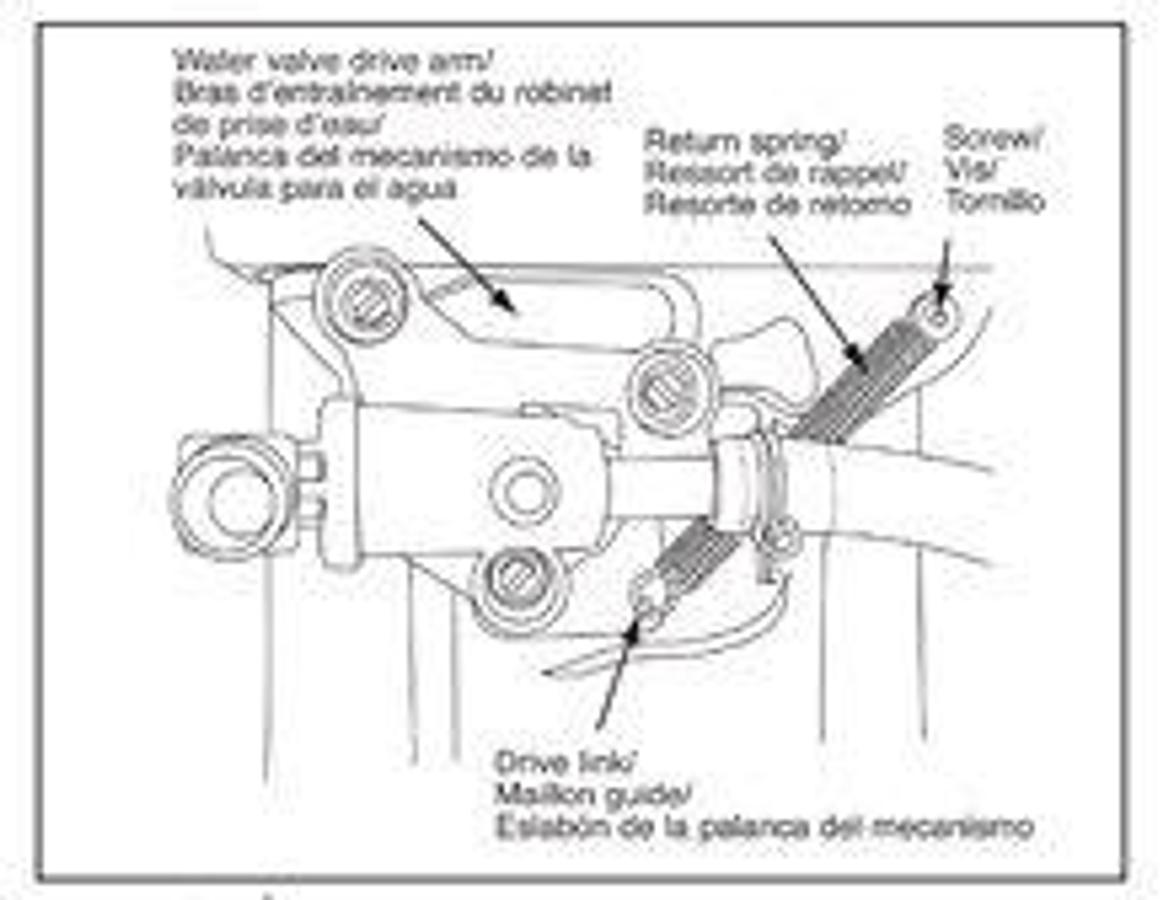 Thetford 34110 Water Valve Return Spring