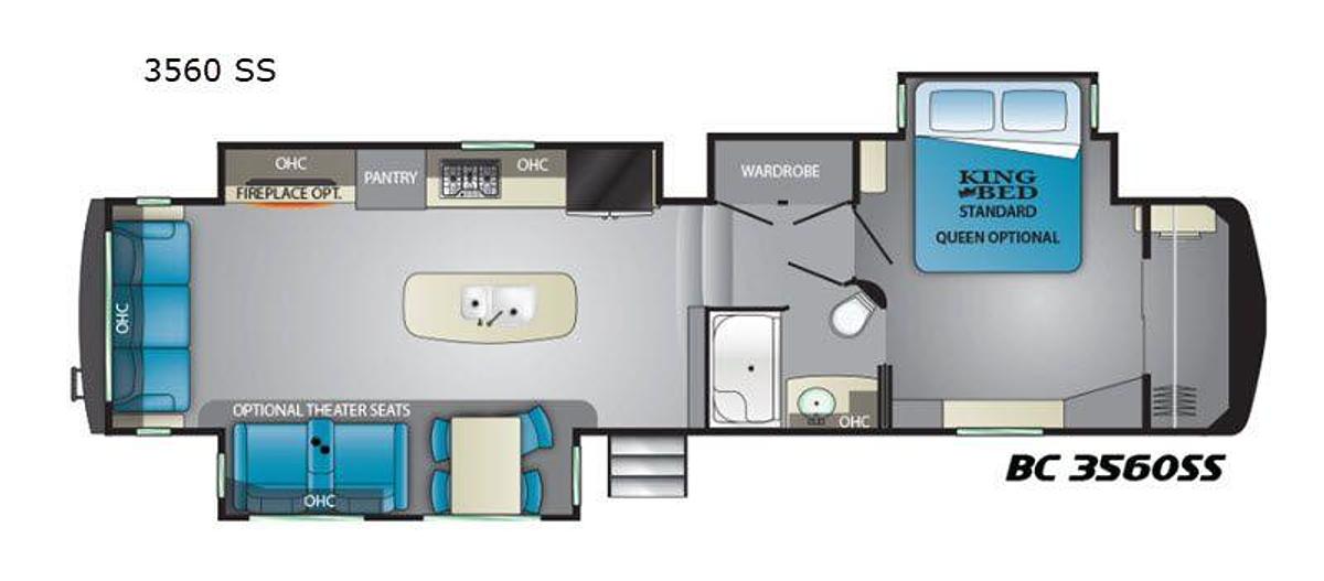 Used 2018 HEARTLAND  BIG COUNTRY 3560 SS