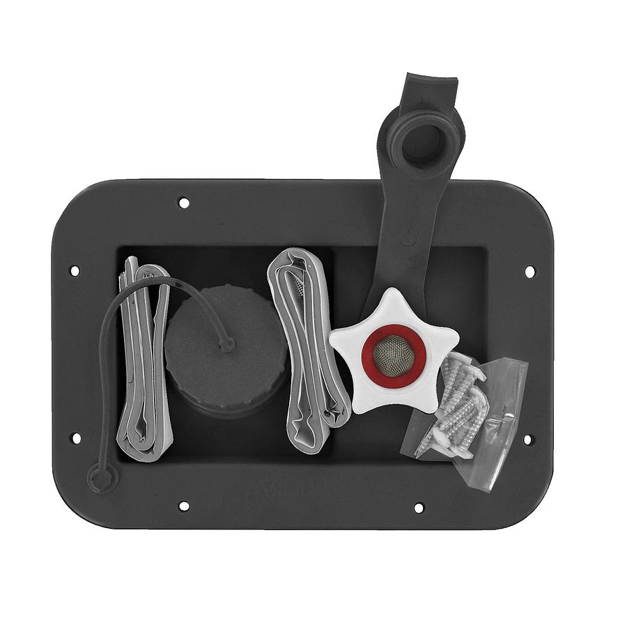 Valterra A01-2001BKVP Black Gravity/City Inlet