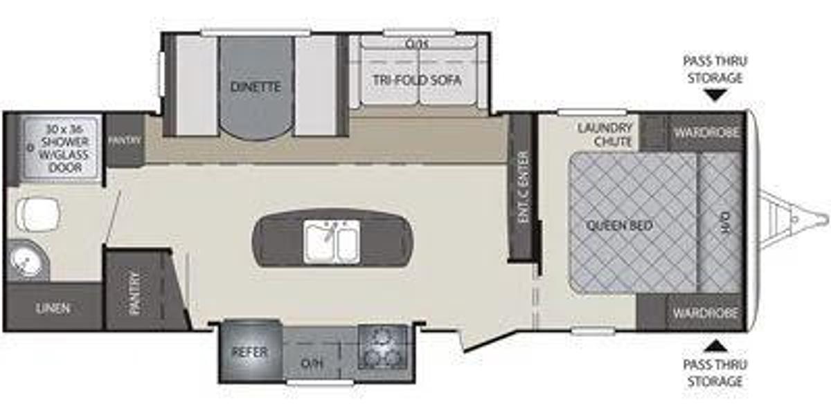 Used 2015 Keystone RV PREMIER 26RBPR