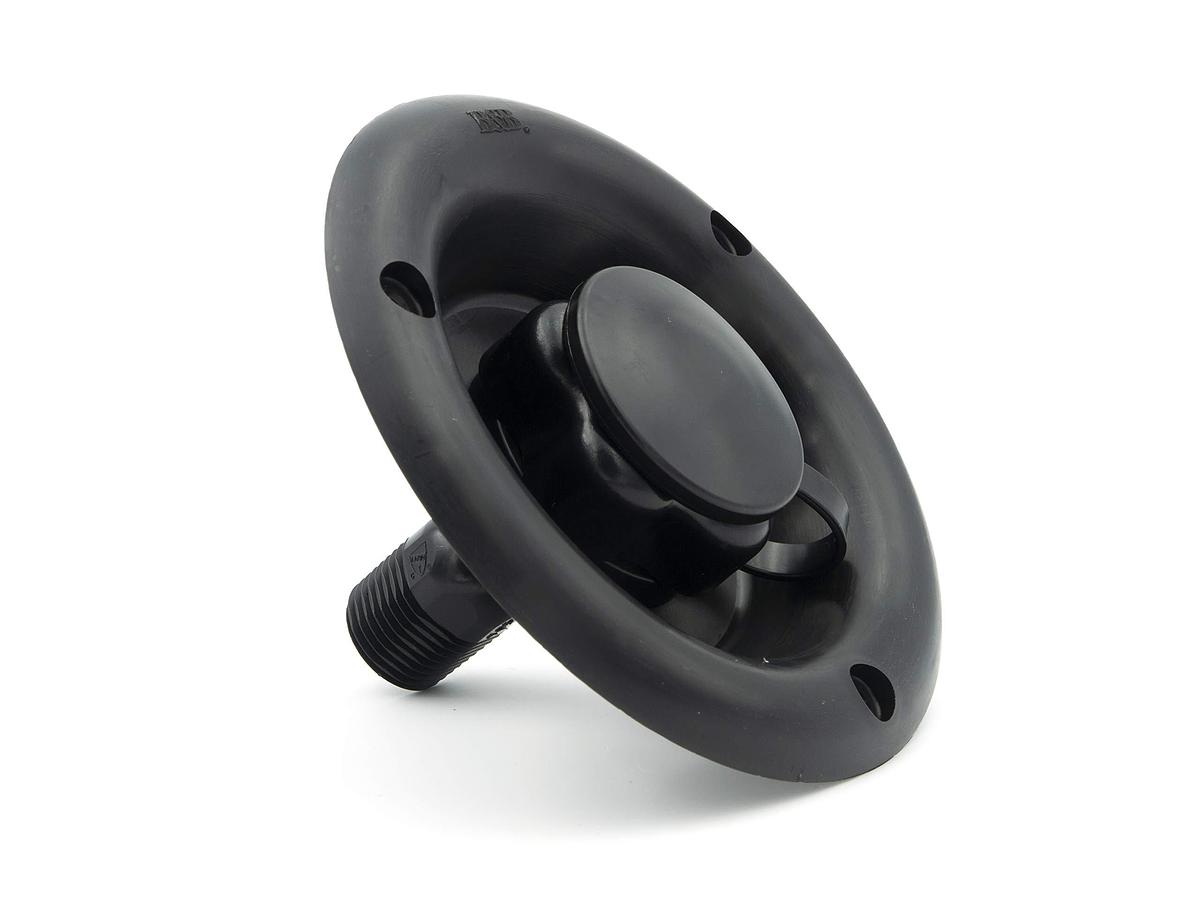 Thetford City Water Inlet Fill Dish with Plastic Check Valve Black PN 94221