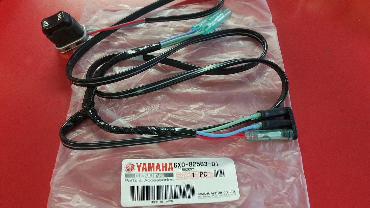 Yamaha 6X0-82563-00-00 Trim & Tilt Switch Assembly; New # 6X0-82563-01-00 Made by Yamaha