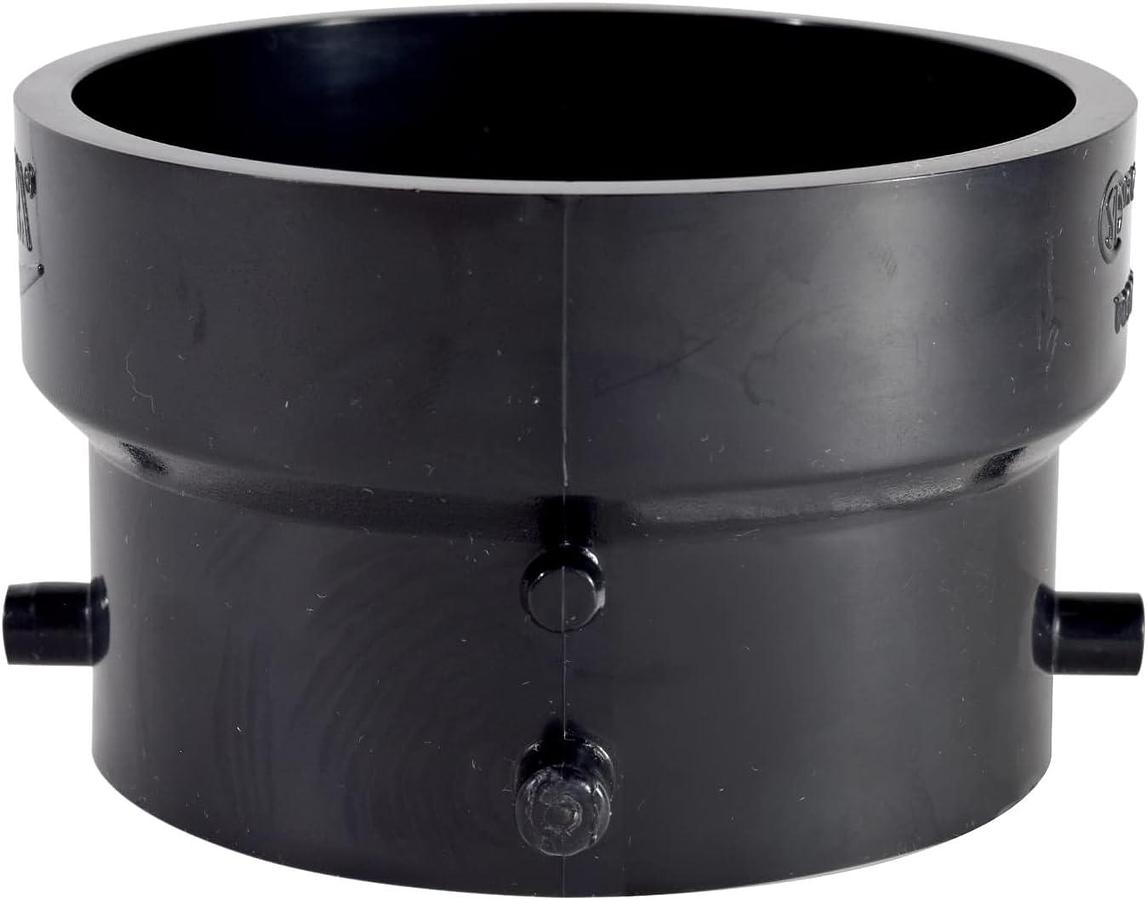 Valterra T1029-2 Termination Adapter - 3" Bayonet x 3" Hub , Black