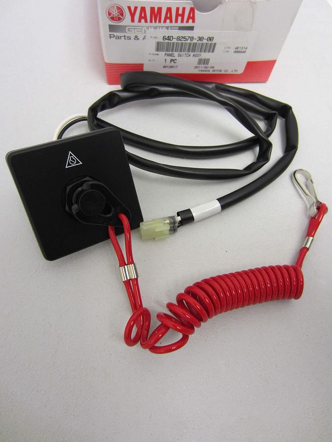Yamaha OEM - New - Lanyard Panel Yamaha 64D-82570-31-00