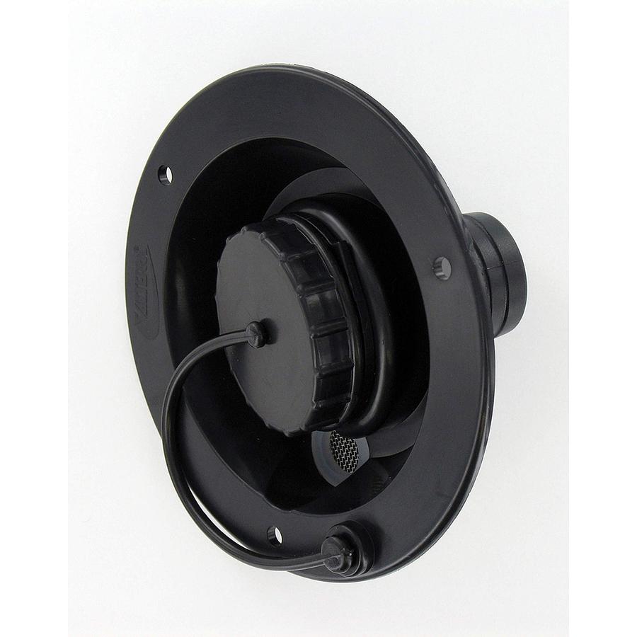 Valterra A01-2003BKVP Gravity Water Inlet - Black (Carded)