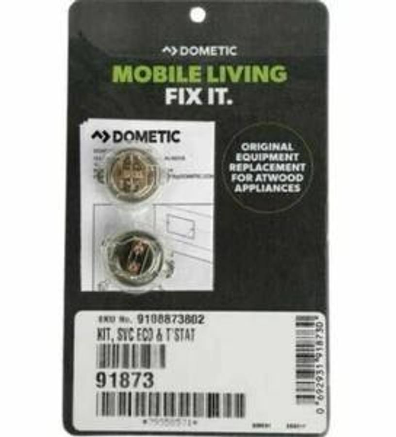 Dometic 91873, OEM Water Heater Thermostat, 110 Volt AC High Limit Control