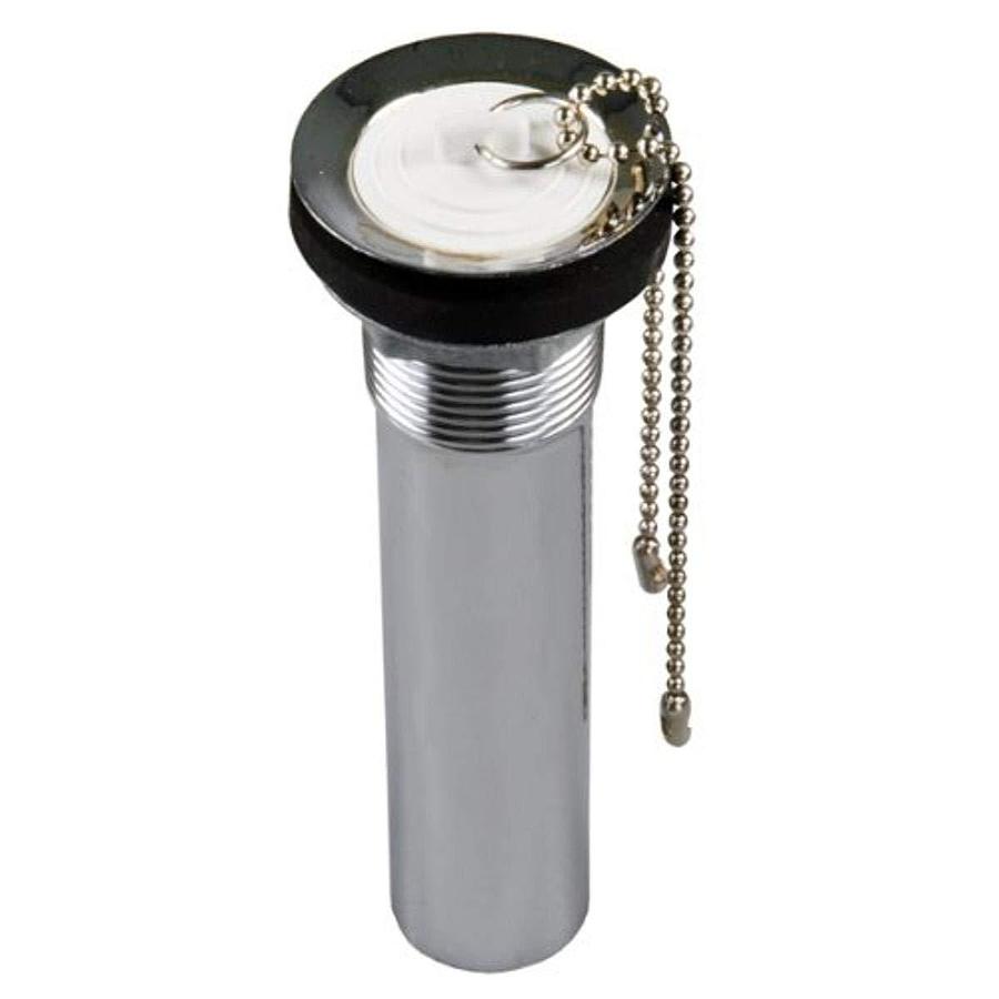 JR Products 95265 1-1/4" x 5" Stainless Steel Sink Strainer