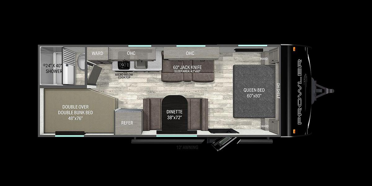 2027 HEARTLAND BY JAYCO PROWLER 2500BH