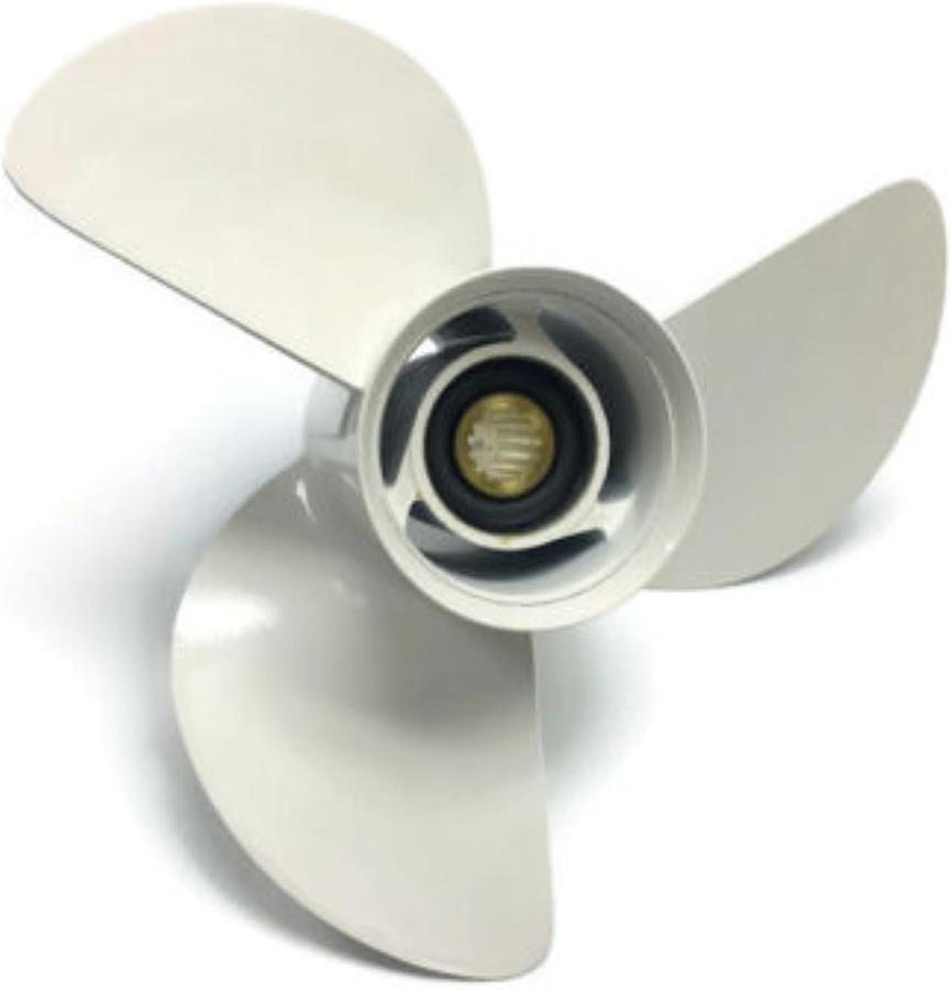 OEM Yamaha Aluminum 3 Blade Prop Propeller 13 1/4 x 17 6E5-45945-01-00