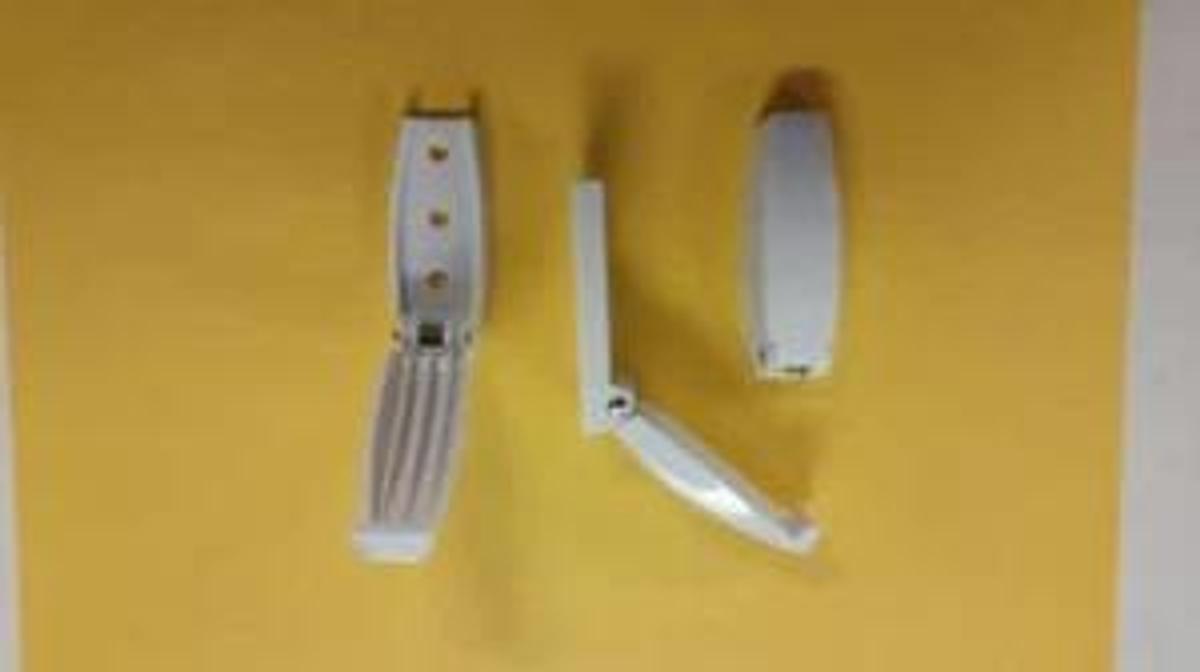 5 Pack RV Camper White Rounded Baggage Door Catch Compartment latch Holders