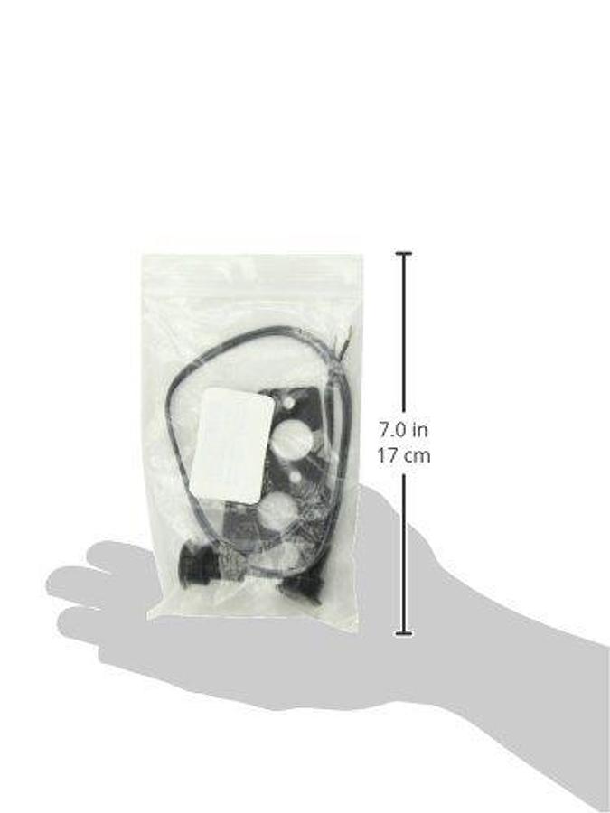 Kwikee 905324000 Black 3/4" Core Round Magnetic Door Switch