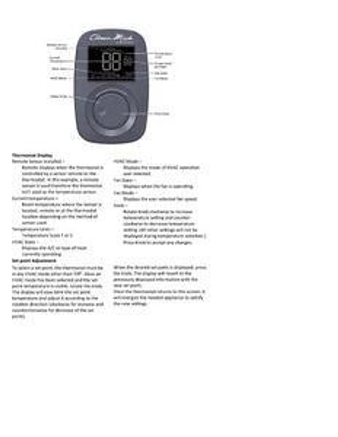 Coleman 9420-381 Heat/Cool Wall Thermostat - Digital, Black