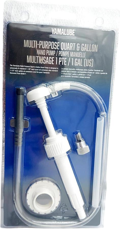 Yamaha Multipurpose Quart and Gallon Hand Pump (ACC-HNDPU-MP-01) 1-1/8" Neck Quart Oil and 1-1/2" Neck Gallon Oil