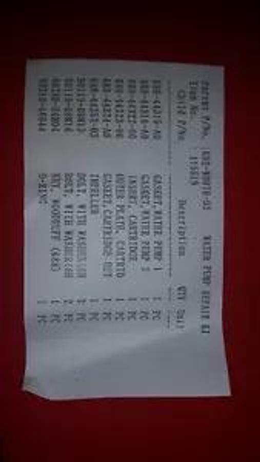 Yamaha OEM Water Pump Impeller Kit (2 Strokes) 60-90hp Outboards 692-W0078-02-00