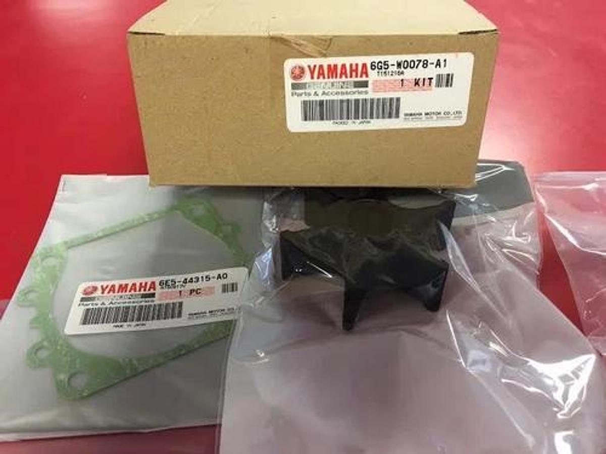 Yamaha OEM Water Pump Kit 150 175 200 225hp 1984-91 6G5-W0078-A1-00