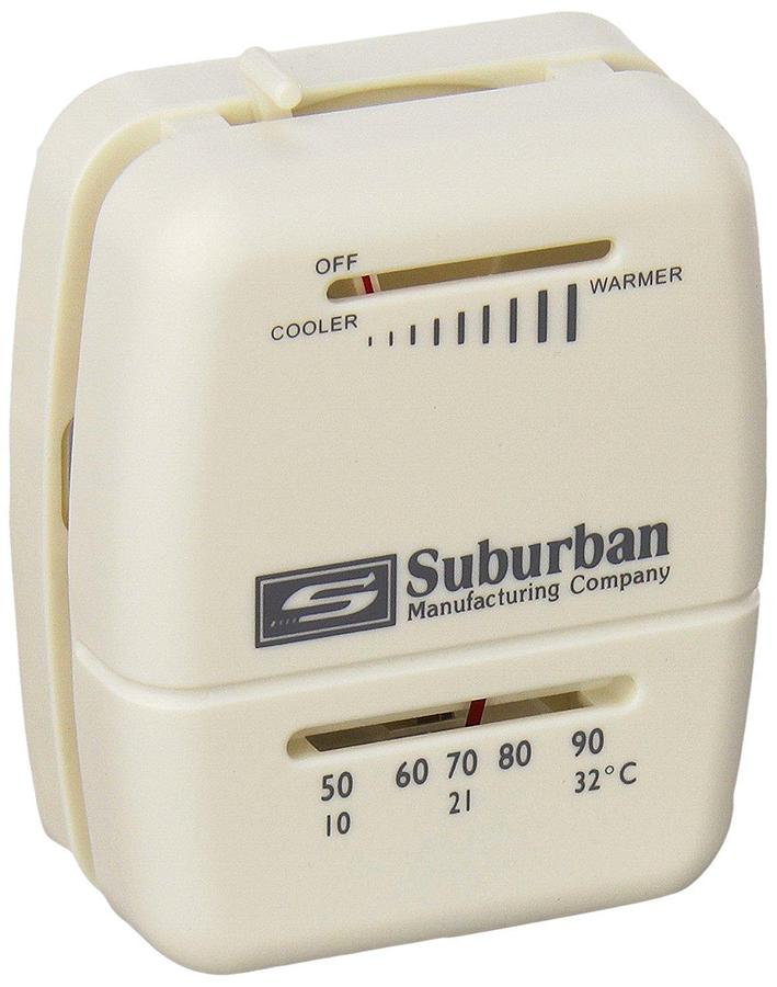 Suburban 161154 Wall Thermostat Heat Only White -  Brand New -  Fast Shipping