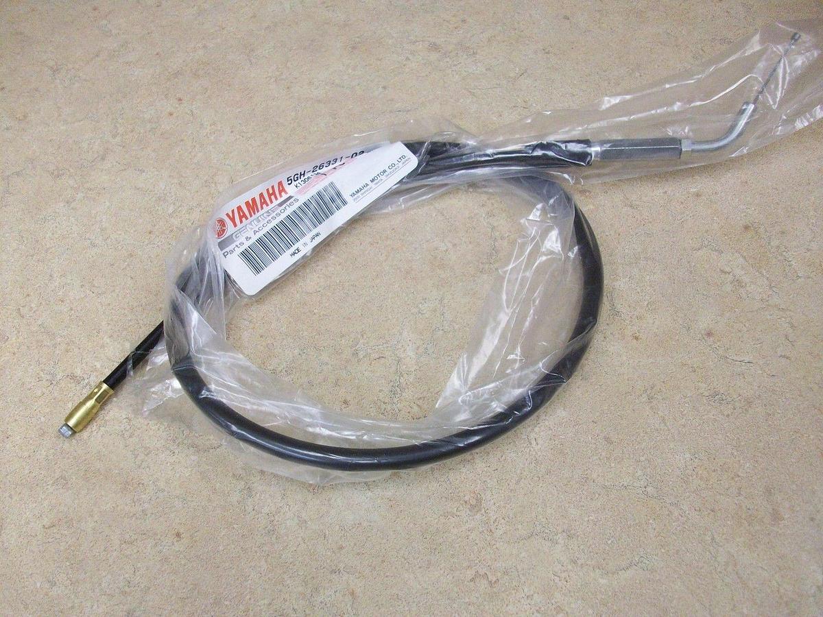 Yamaha 5GH-26331-00-00 Cable, Starter 1; New # 5GH-26331-02-00 Made by Yamaha