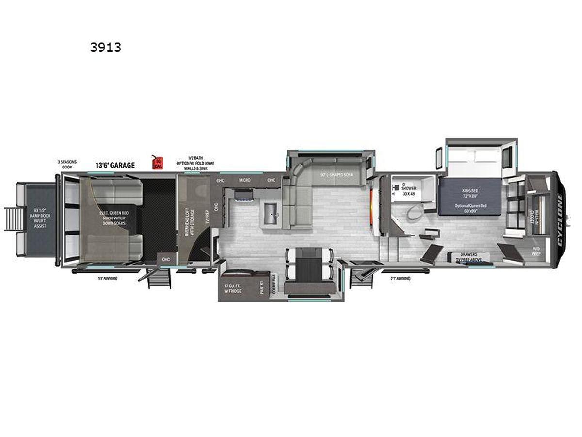 2027 HEARTLAND BY JAYCO CYCLONE 3913