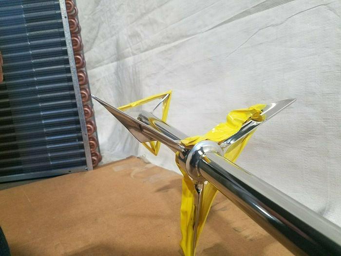 Used NEW Mixing Mixer Shaft Multi Stage Pharmaceutical Stainless Steel Blades & Shaft