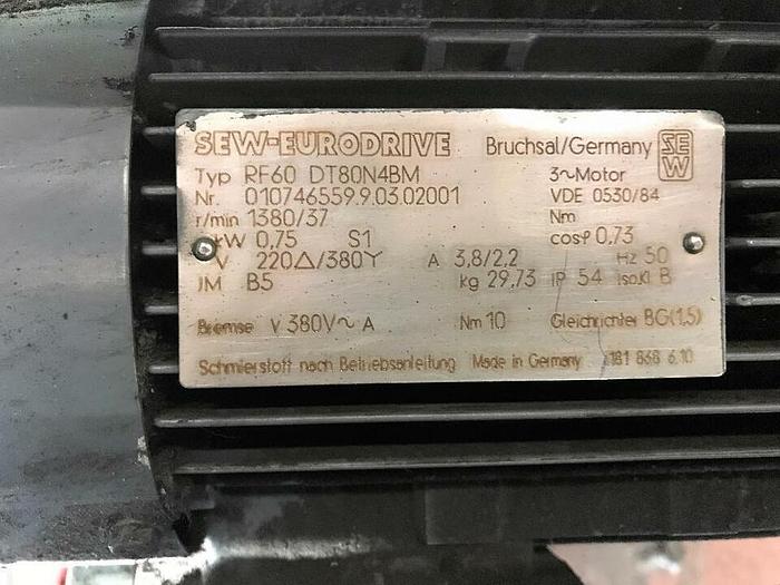 Gebraucht OVERBECK Gurtförderer, Förderband, Gurtband 6,8m