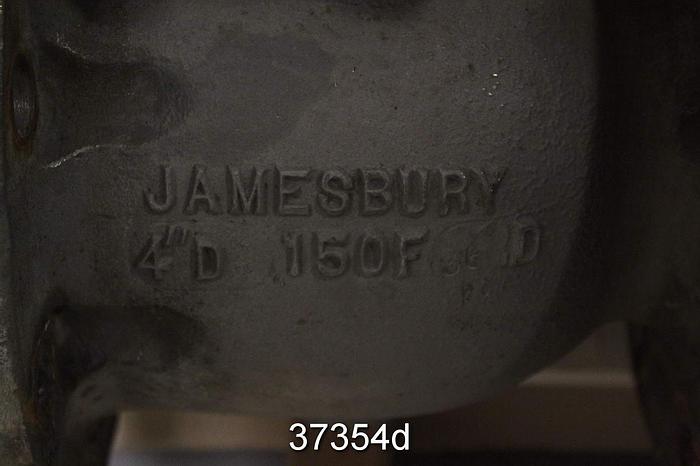 Used Jamesbury 4" Ball Control Valve #37354